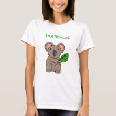 I <3 Koalas T-shirt (Voorkant)