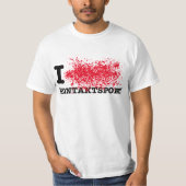 I <3 Kontaktsport T-shirt (Voorkant)