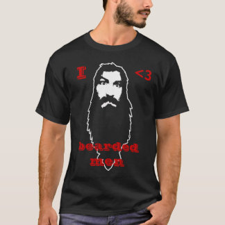 I < 3 MANNEN T-SHIRT