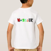 I <3 monstURZ T-shirt (Achterkant)