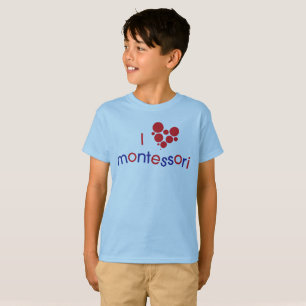 I <3 Montessori Youth T-shirt