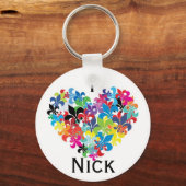 I <3 Nick Sleutelhanger (Voorkant)