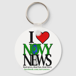 I <3 Novy News Sleutelhanger