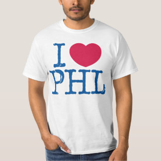 I <3 PHL-Shirt (rood/blauw) Value-Shirt T-shirt