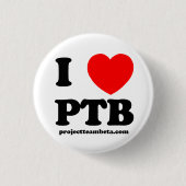 I <3 PTB Button (Voorkant)