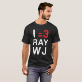I =3 RayWJ T-shirt (Voorkant volledig)