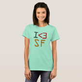 I <3 SF T-SHIRT (Voorkant volledig)