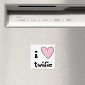 I <3 twific roze magneet (Insitu (Vaatwasser))