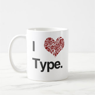 I <3 type koffiemok