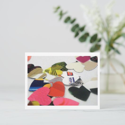 I <3 U Briefkaart (Staand voorkant)