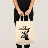 I <3 Wisconsin Tote Bag (Voorkant (product))