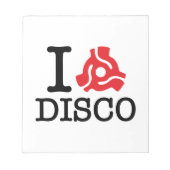 I 45-adapter Disco Notitieblok (Voorkant)