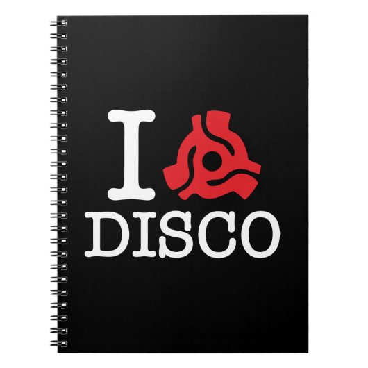 I 45-adapter Disco Notitieboek (Voorkant)