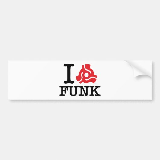 I 45 Adapter Funk Bumpersticker (Voorkant)