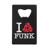 I 45 Adapter Funk Creditkaart Flessenopener (Voorkant)