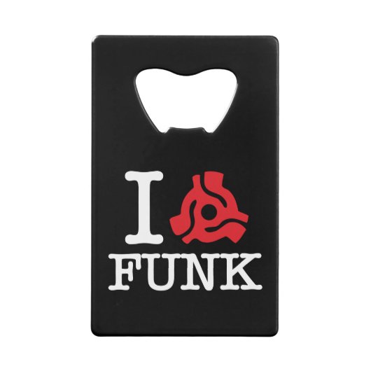 I 45 Adapter Funk Creditkaart Flessenopener (Voorkant)