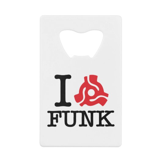 I 45 Adapter Funk Creditkaart Flessenopener (Voorkant)