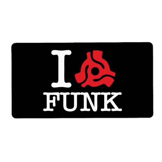 I 45 Adapter Funk Etiket (Voorkant)