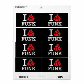 I 45 Adapter Funk Etiket (Full Sheet)