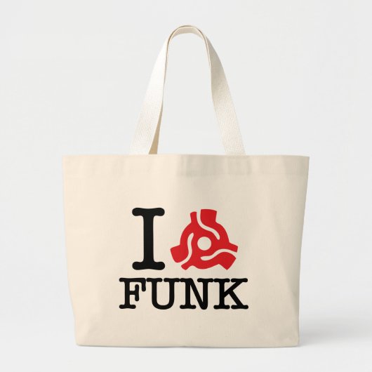I 45 Adapter Funk Grote Tote Bag (Voorkant)