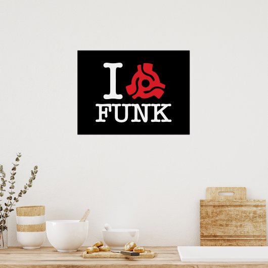 I 45 Adapter Funk Poster (Keuken)