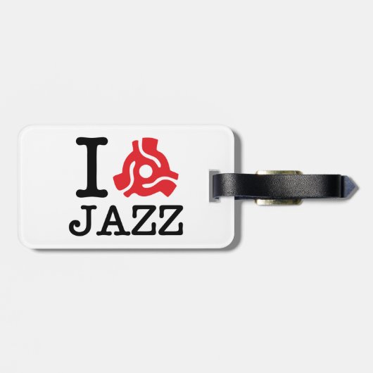 I 45 Adapter Jazz Bagagelabel (Achterkant horizontaal)