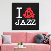 I 45 Adapter Jazz Canvas Afdruk (Insitu (Woonkamer))