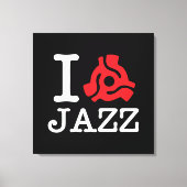 I 45 Adapter Jazz Canvas Afdruk (Voorkant)