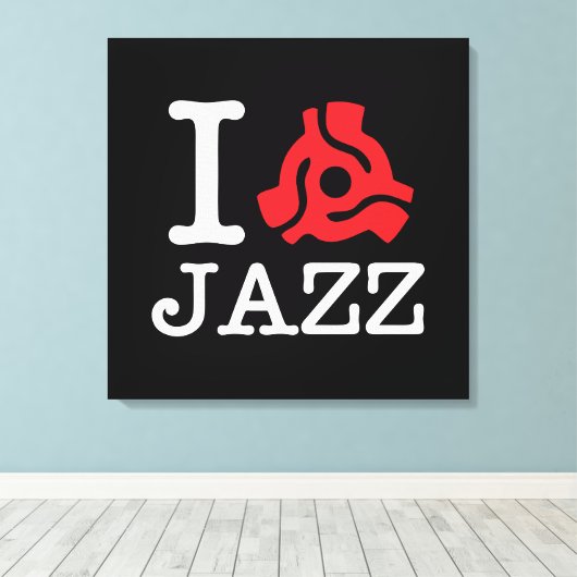 I 45 Adapter Jazz Canvas Afdruk (Insitu (Houten vloer))