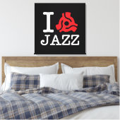 I 45 Adapter Jazz Canvas Afdruk (Insitu (Slaapkamer))