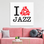 I 45 Adapter Jazz Canvas Afdruk (Insitu (Woonkamer))