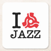 I 45 Adapter Jazz Kartonnen Onderzetters (Voorkant)