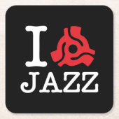 I 45 Adapter Jazz Kartonnen Onderzetters (Voorkant)