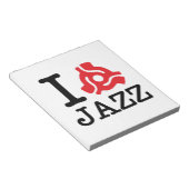 I 45-adapter Jazz Notitieblok (Schuin)