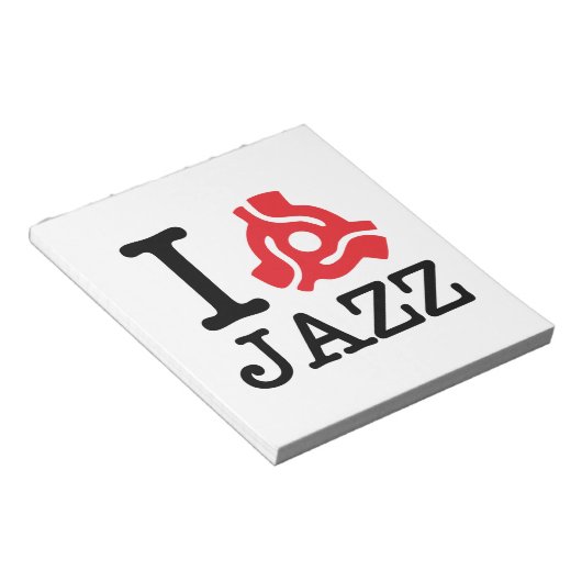 I 45-adapter Jazz Notitieblok (Schuin)