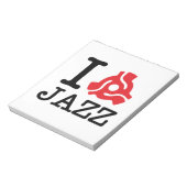 I 45-adapter Jazz Notitieblok (Linkerzijde)