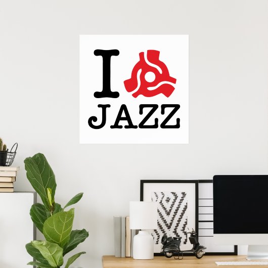 I 45 Adapter Jazz Poster (Thuiskantoor)