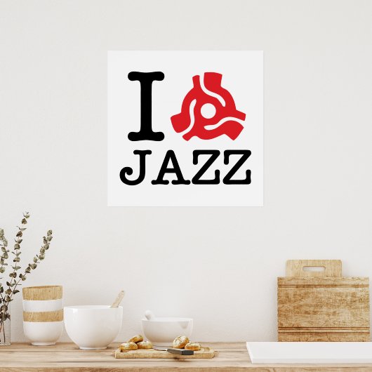 I 45 Adapter Jazz Poster (Keuken)
