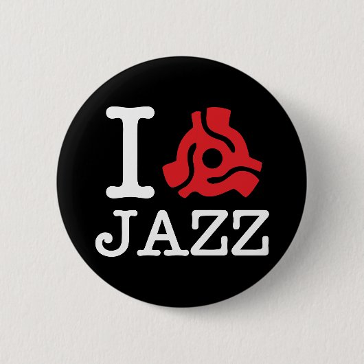 I 45 Adapter Jazz Ronde Button 5,7 Cm (Voorkant)