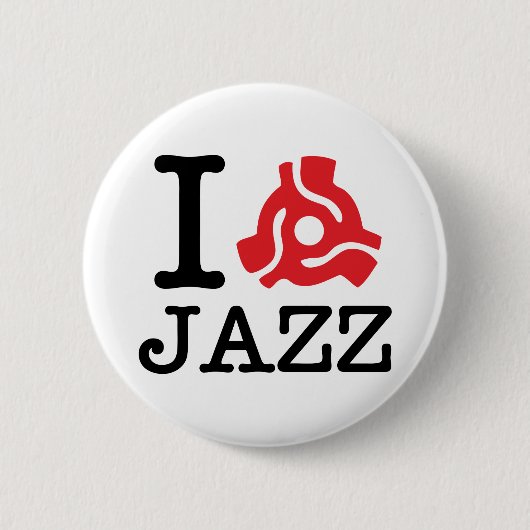 I 45 Adapter Jazz Ronde Button 5,7 Cm (Voorkant)