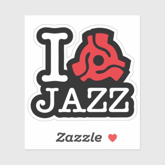 I 45 Adapter Jazz Sticker (Vel)
