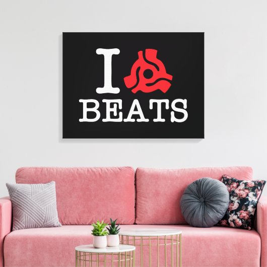 I 45 Adapter slaat Canvas Afdruk (Insitu (Woonkamer))