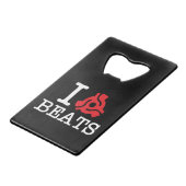 I 45 Adapter slaat Creditkaart Flessenopener (Voorkant Gekanteld)