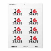 I 45 Adapter slaat Etiket (Full Sheet)