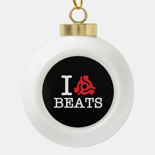 I 45 Adapter slaat Keramische Bal Ornament (Voorkant)