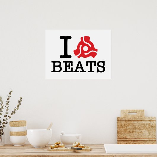 I 45 Adapter slaat Poster (Keuken)