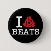 I 45 Adapter slaat Ronde Button 5,7 Cm (Voorkant)