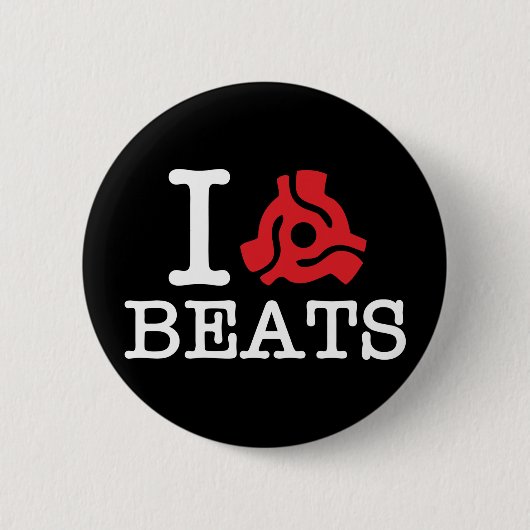 I 45 Adapter slaat Ronde Button 5,7 Cm (Voorkant)