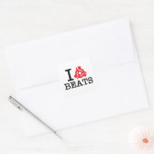 I 45 Adapter slaat Vierkante Sticker (Envelop)