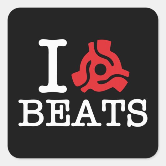 I 45 Adapter slaat Vierkante Sticker (Voorkant)